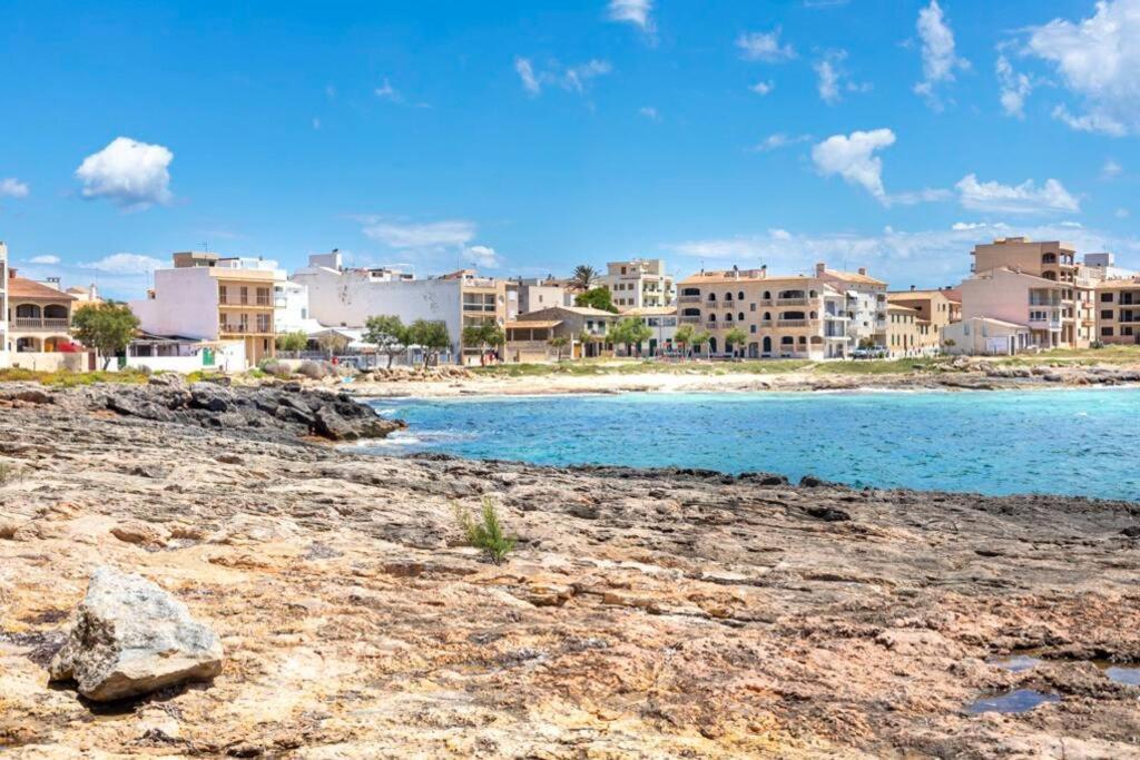 M0 Practico Y Sencillo Apartamento A 100 M De Las Mejores Playas De Mallorca Appartement Colonia de Sant Jordi Buitenkant foto